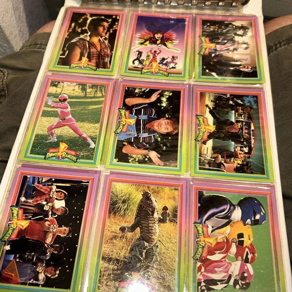 1994-95 Power‎ Rangers Card sets 120+ Power Some Foil/Holos